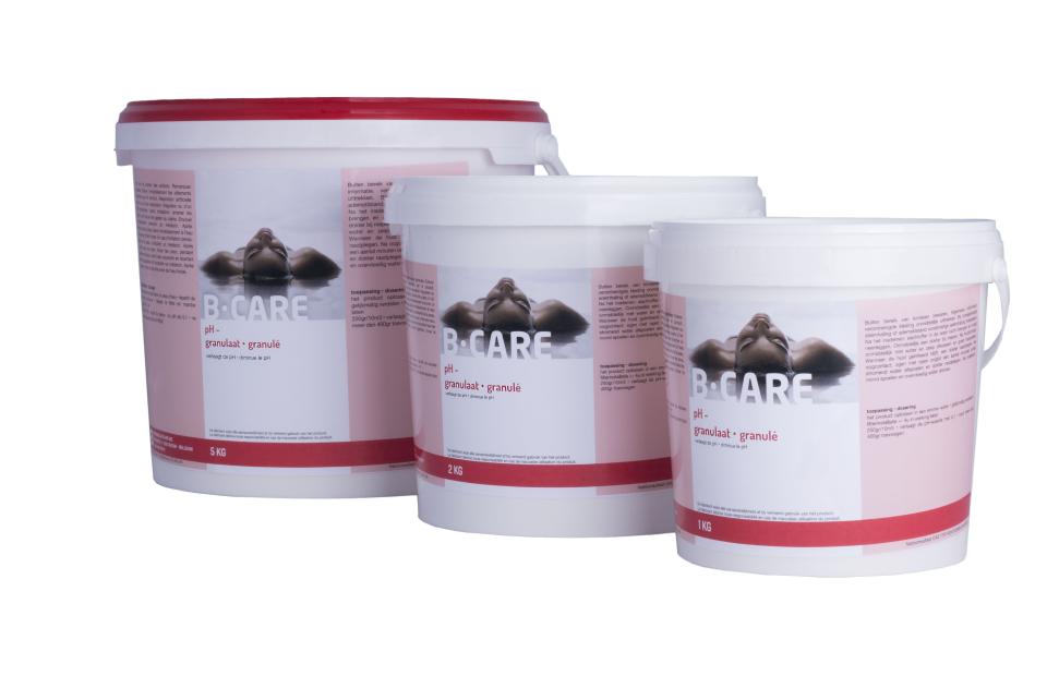 ph- granulate granulaat granulé water treatment behandeling traitement eau piscine zwembad swimming pool